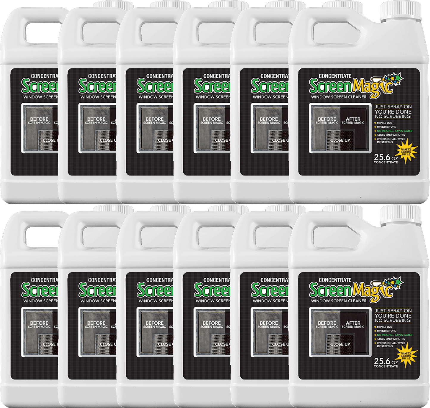 Screen Magic 25.6-oz concentrate case of 12