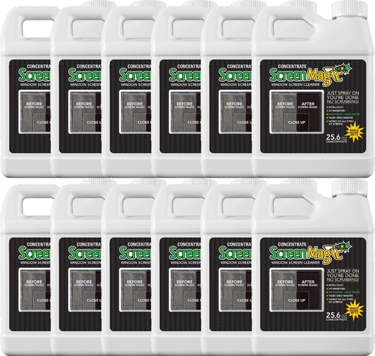 Screen Magic 25.6-oz concentrate case of 12
