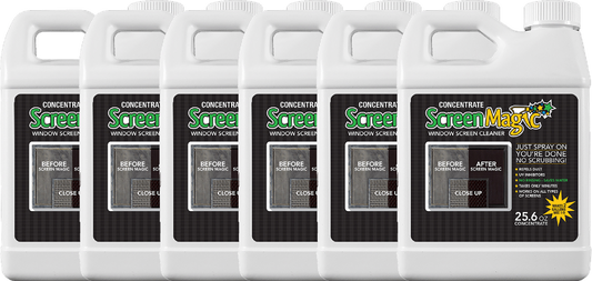 Screen Magic 25.6-oz concentrate case of 6